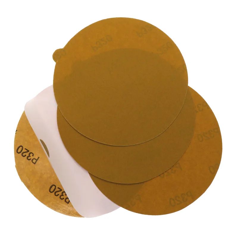 6 Inch 150mm Sandpaper PSA Self Adhesive Sticky Back Sanding Discs 10/20 Pcs for DA Sanders Finishing  for Auto and Woodworking detail 1
