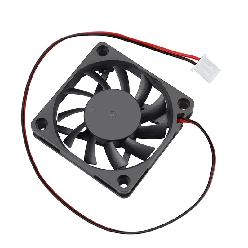 2 Pieces YOUNUON DC 5V/12V/24V Sleeve&Dual Ball Bearing 60mm 6cm 60x60x10mm Cooling Fan 6010 Brushless Cooling Cooler Fan detail 8