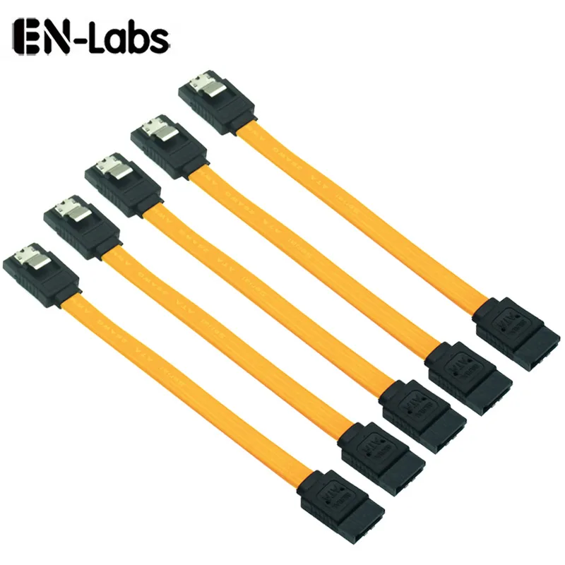 5pcs 10CM SATA 3.0 Harddrive 6Gb/s Serial ATA DATA Cable 90 Angled 180 Connector SATA3 SATAIII 6Gbps Hard Drive Disk,SSD Adapter detail 4
