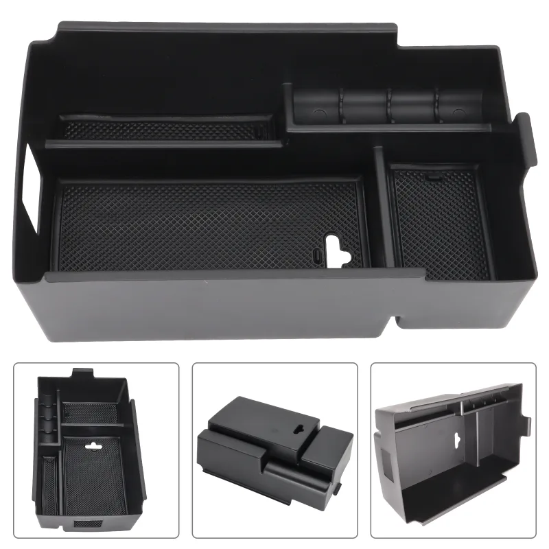 Car Center Console Organizer Armrest Storage Box For Chevy Chevrolet / Holden Equinox Accessories Container 2018- 2024 detail 5
