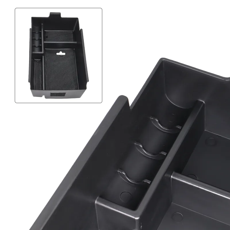 Car Center Console Organizer Armrest Storage Box For Chevy Chevrolet / Holden Equinox Accessories Container 2018- 2024 detail 6