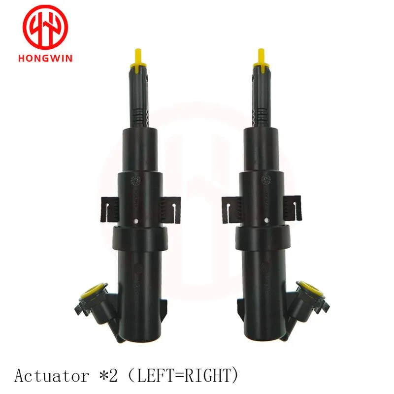 Front Headlamp Headlight Washer Nozzle Jet 61678362823 + Washer Cap Cover 61674290867&61674290868 For BMW 3Series E46  1997-2006 - image 2