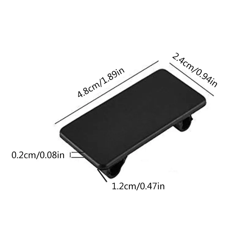 1pc Car Boat Rocker Switch Panel Blank ARB Plate Rocker Switch Blanking Cover - image 2