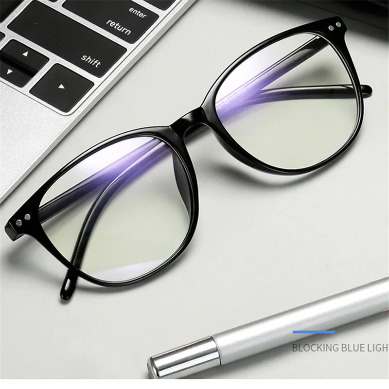 Fashion Reading Glasses Anti-Blue Light Women Men Computer Presbyopia Hyperopia Reading Eyeglasses+1.0+1.5+2.0+2.5+3.0+3 image 3