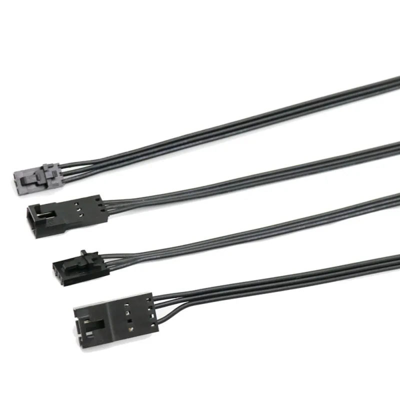Corsair Fan RGB ARGB Adapter Cable HD LL120 140 QL 3Pin 4Pin Fan to 5V 3Pin RGB LED Cable 50cm detail 2
