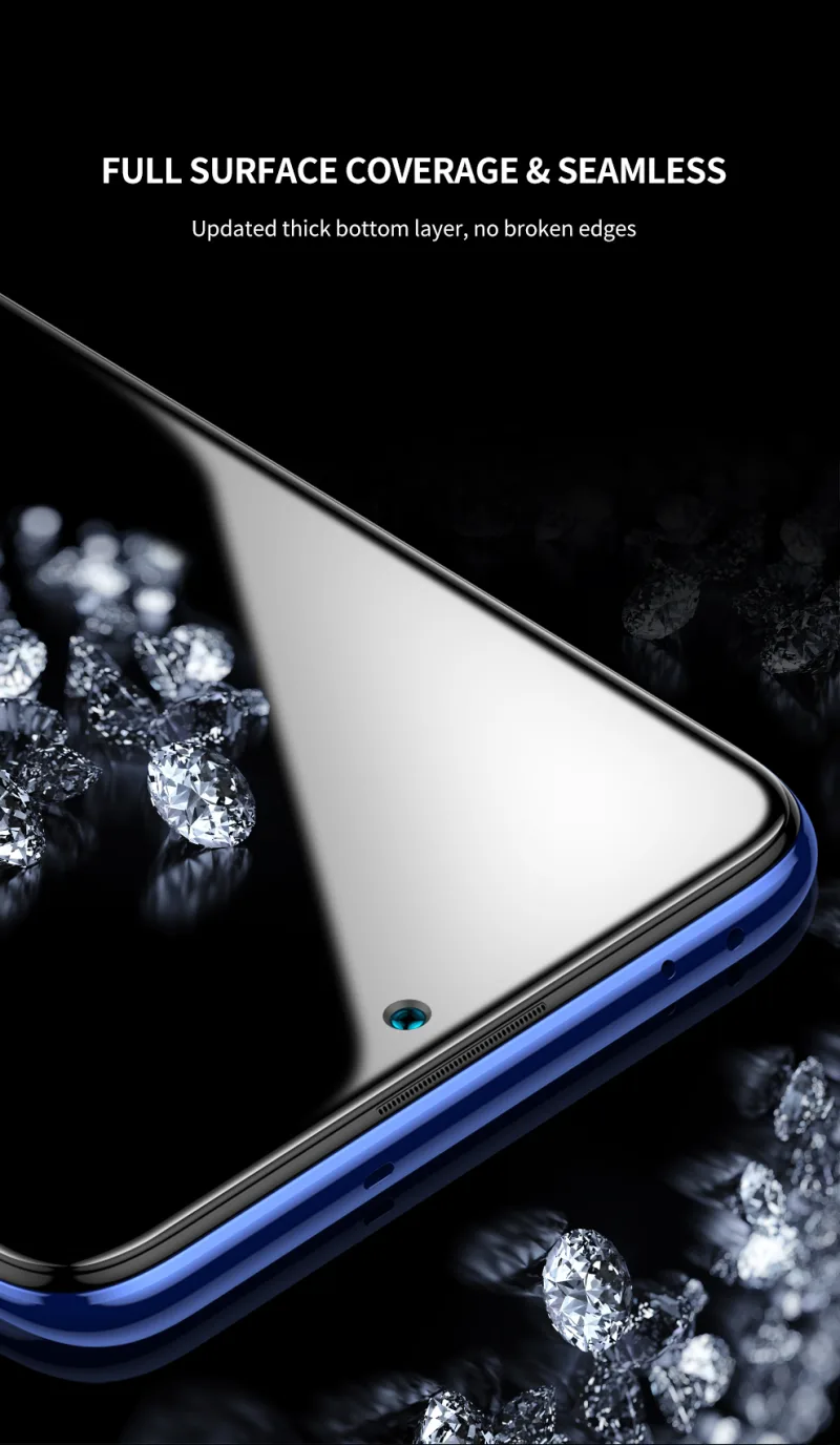 SmartDevil Full Cover Tempered Glass for Xiaomi POCO F6 X3 Pro GT X3 Screen Protector for Poco F6 Pro HD detail 3