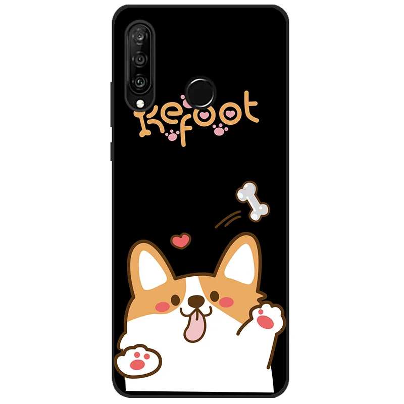 For Huawei P30 Lite Pro Case Fashion Girls Butterfly Bees Soft Fundas For Huawei P30 Pro VOG-L29 ELE-L29 P 30 Lite P30lite Coque detail 5