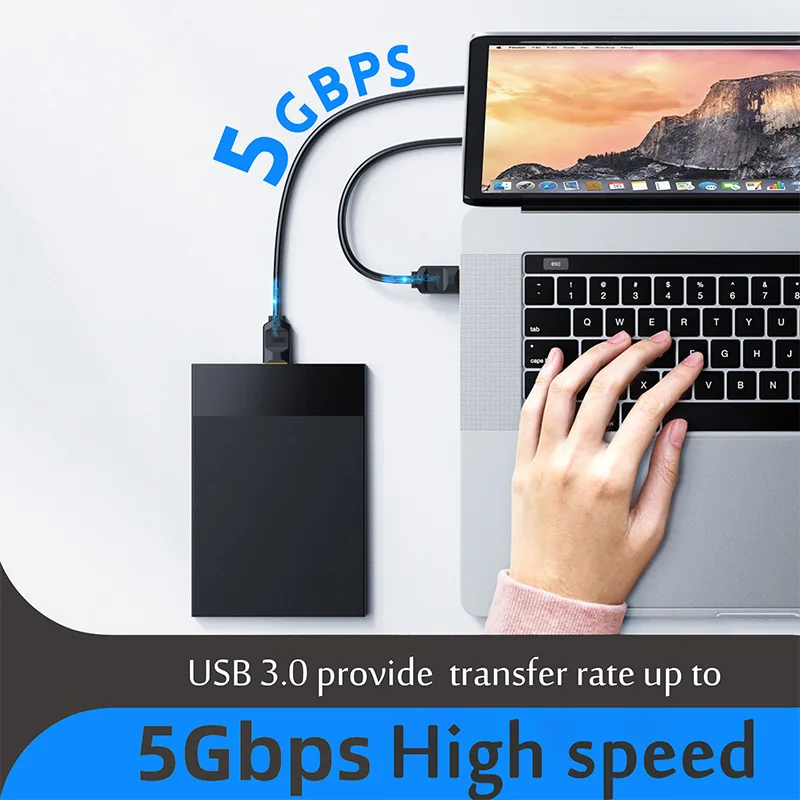 USB 3.0 / 2.0  Extension Cable Male to Female Extender Cable Fast Speed USB 3.0/2.0 Extended for laptop PC USB 3.0 Exten image 4