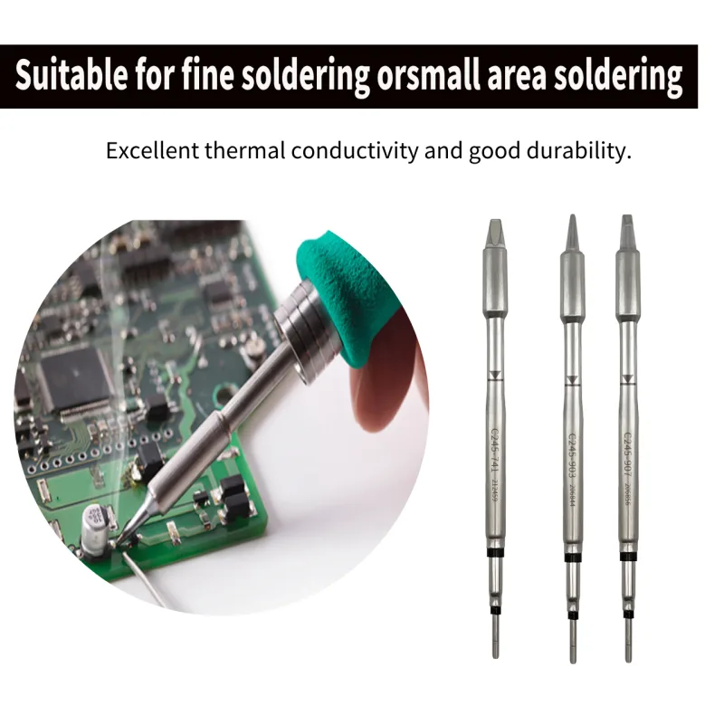 JBC C245 Original Tip C245-907 C245-911 C245-908 Soldering Iron Tips For CD-2BQF Welding Station - image 6