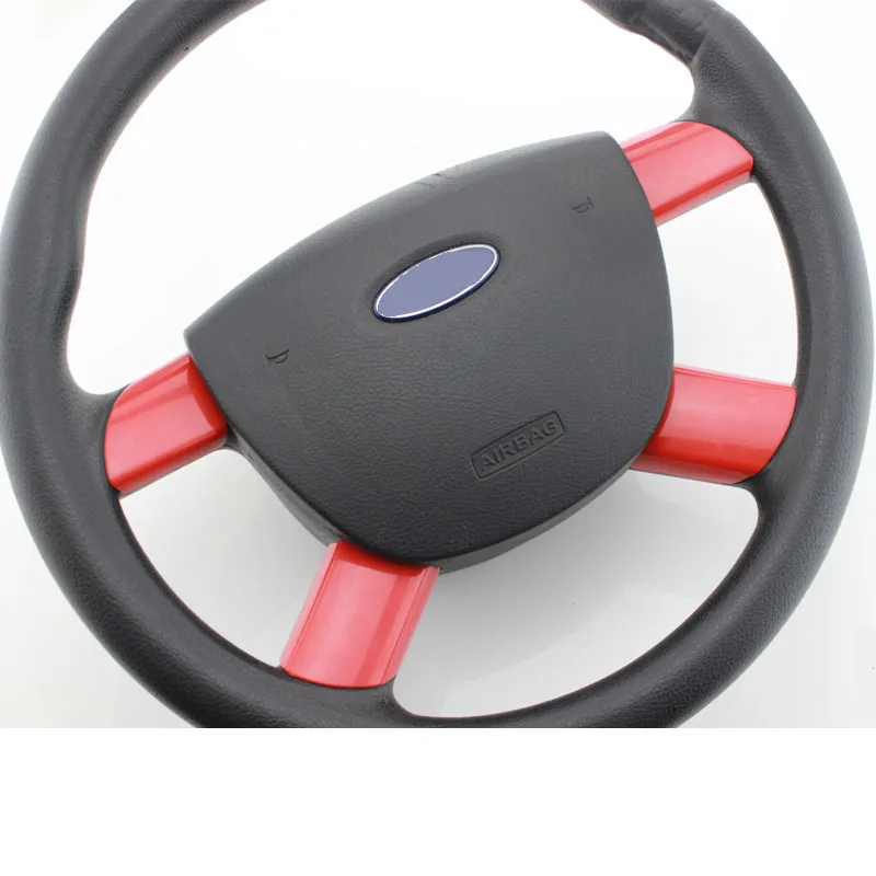 My good car Car Accessories Steering Wheel Buttons Panel Cover Trim Stickers Carbon Fiber  for Ford Focus 2 MK2 2005 - 2011 - image 5