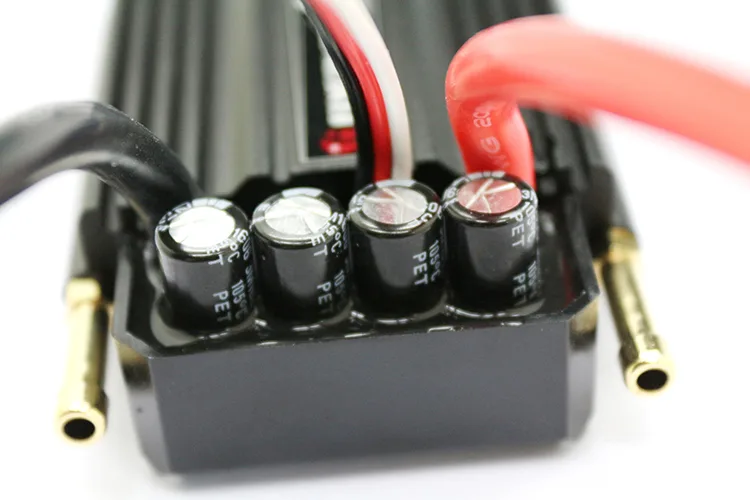 Flycolor 150A 120A 90A 70A 50A  Brushless ESC Speed Control Stand 2-6S Lipo BEC 5.5V/5A for RC Boat F21267/71 detail 7