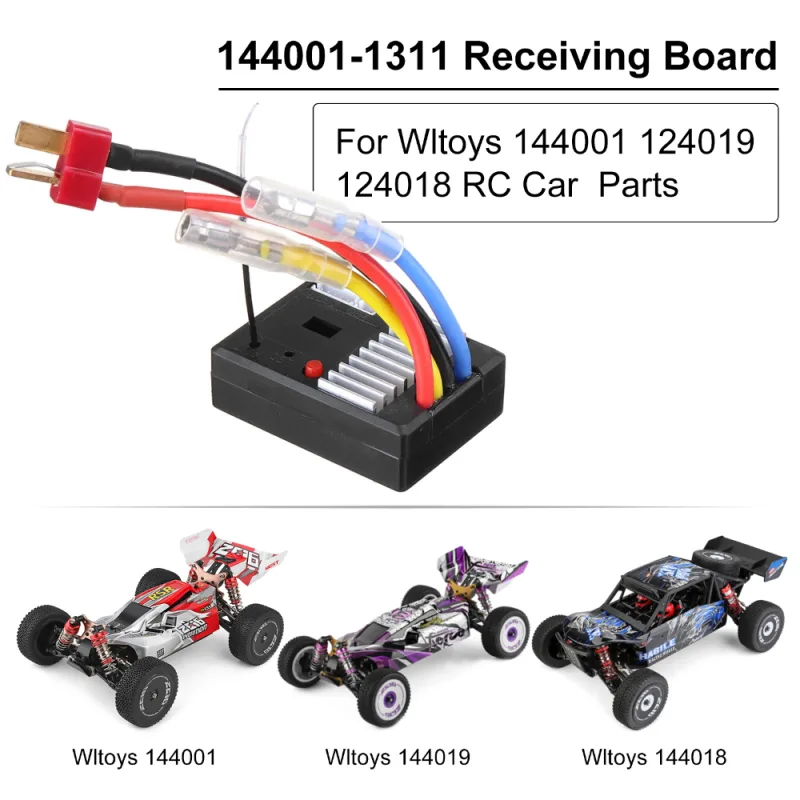 Original Wltoys 144001 124019 124018 RC Car Parts Receiver Receiving Board Circuit Board ESC 144001-1311RC Car Receiver Board detail 8