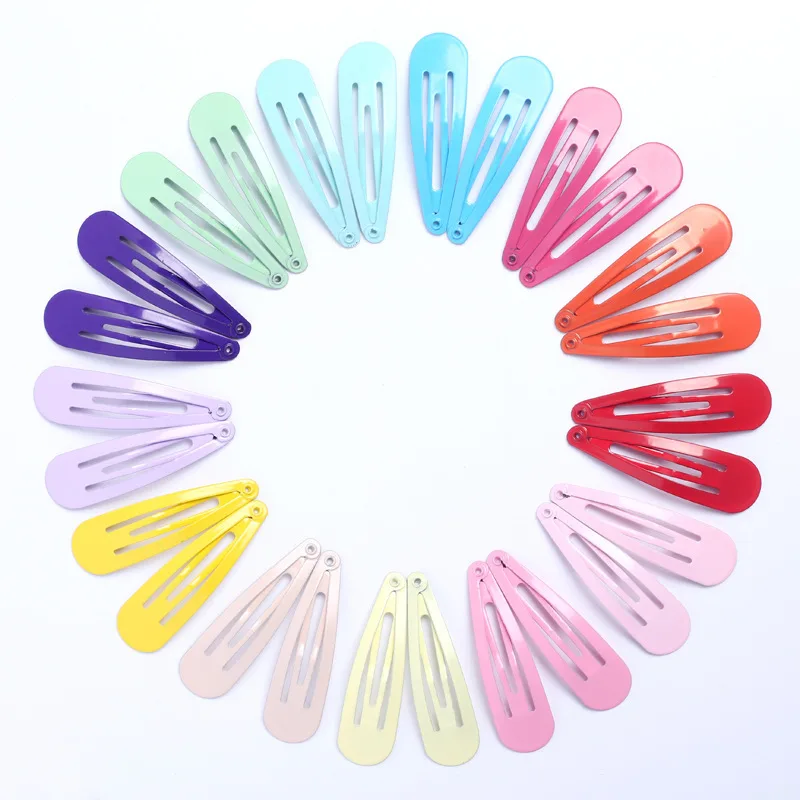 40Pcs/Lot Hair Accessories Girls Hairpin Print Cartoon Fruit Animal Flower Hair Clip Cute Powder Hairgrip New Children H