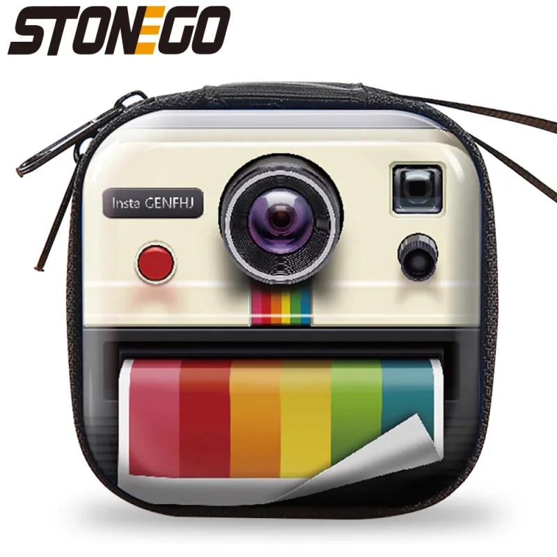 STONEGO Earphone Holder Case Storage Carrying Hard Bag Box Case For Earphone Headphone Accessories Earbuds memory Card USB Cable - image 1