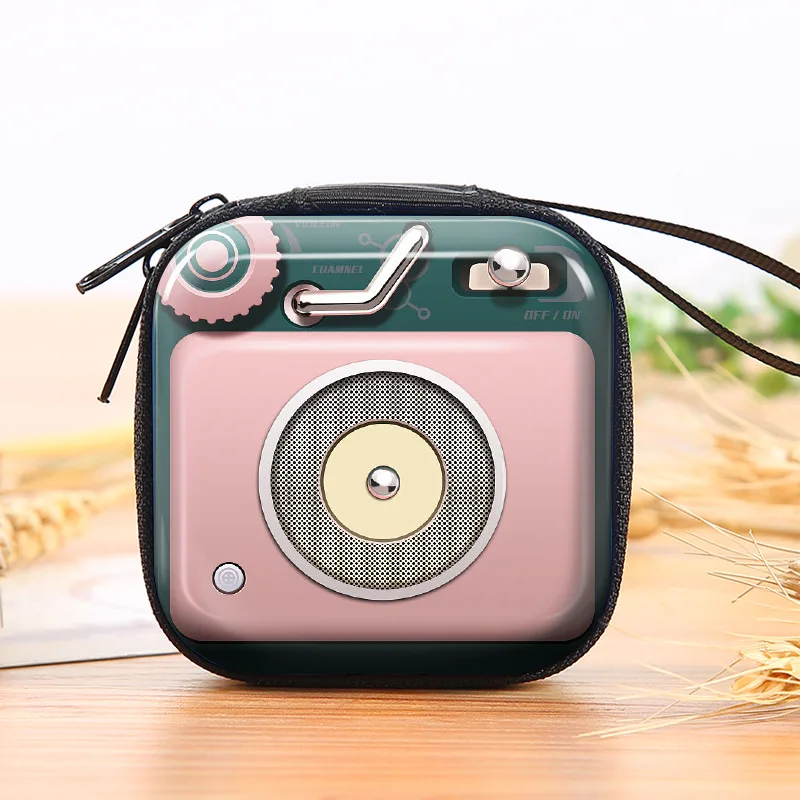 STONEGO Earphone Holder Case Storage Carrying Hard Bag Box Case For Earphone Headphone Accessories Earbuds memory Card USB Cable detail 5