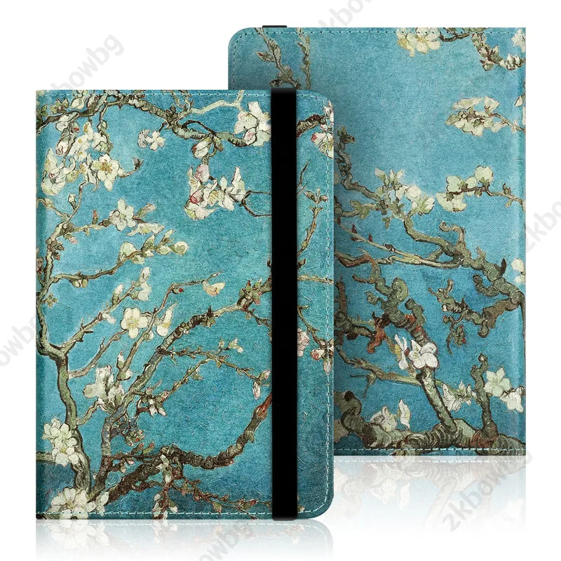 Print Universal HandStrap Cover for Rakuten Kobo Glo HD N437 Kobo Aura N514 N613 Kobo Touch 2.0 N587 6'' Ebook Ereader Cute Case detail 7
