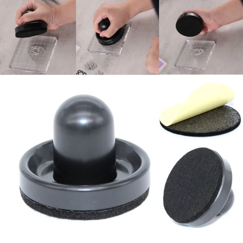 76MM Stamping Tool for Clear Stamps Scrapbooking Handmade Tools Put Even Pressure on Stamp Platform Precision Press Supp image 1
