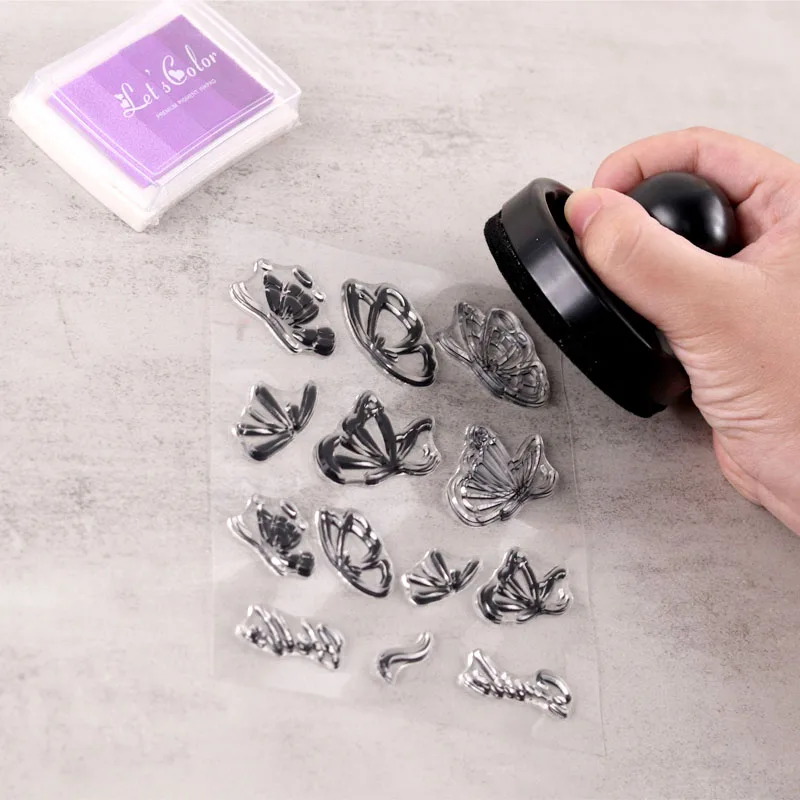 76MM Stamping Tool for Clear Stamps Scrapbooking Handmade Tools Put Even Pressure on Stamp Platform Precision Press Supp image 2