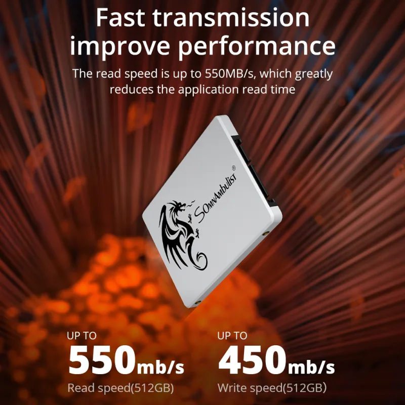 SomnAmbulist SSD 2.5 64GB 128GB 256GB 512GB 1TB for Laptop Desktop Solid State Drive Sata3 120GB 240GB 480GB 960GB 2T - image 4