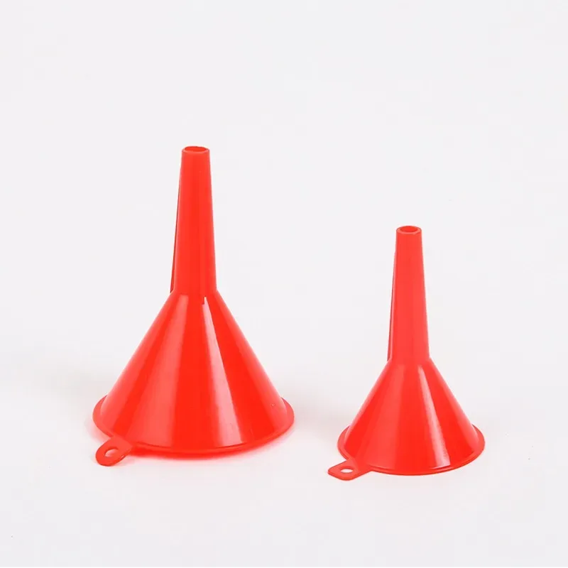4pcs Car Plastic Funnels Refueling Car Long Stem Funnel Gasoline Oil Fuel Filling Tool Car for Motorcycle Farm Machine F image 3