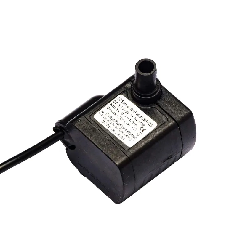DC 3.5V–9V 3W USB Solar-Powered Mini Submersible Pump 200 L/H Aquarium Fish Tank Fountain Pond Pump 8mm Outlet image 6