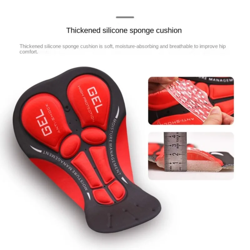 Breathable Cycling Shorts Men Cycling Underwear 5D Gel Pad Shockproof Bicycle Underpant MTB Road Bike Equipment image 2