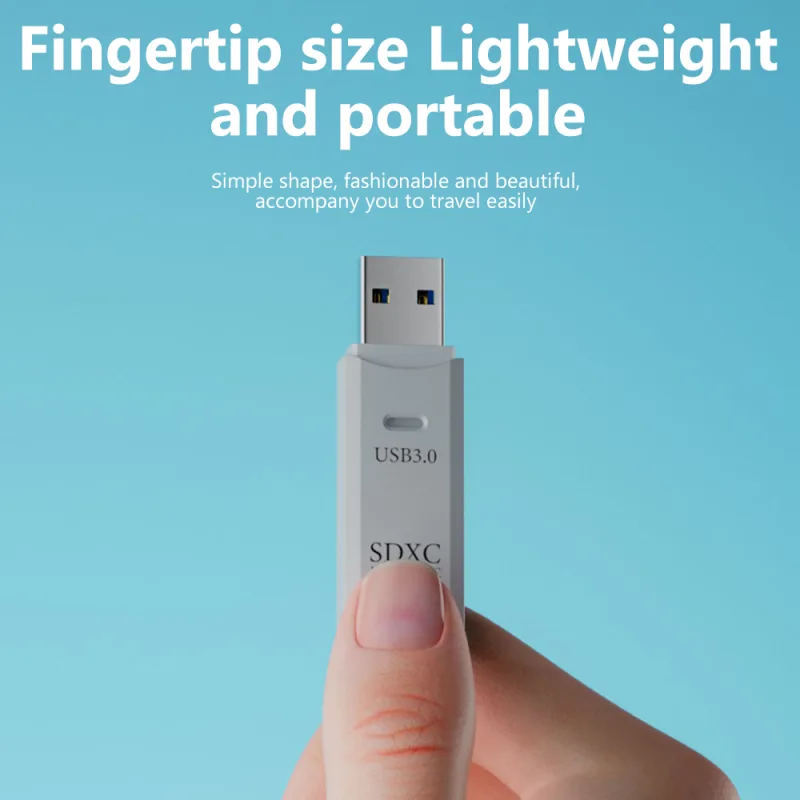 2 in 1 USB 3.0 Card Reader Micro TF sd card Reader usb adapter High Speed Cardreader TF Memory card For PC Laptop Access image 5