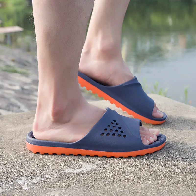 Men Slides Non-slip Summer Massage Flip Flops Indoor Slipper Man Sandals Beach Shoes Men - image 3