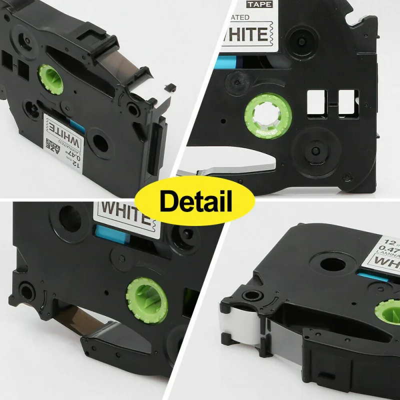 31 Colors TZE 231 234 334 Label Tape 12mm Compatible for Label Work for Brother P-touch Label Printer PT-H110 PT-E105 PT-H101C detail 7