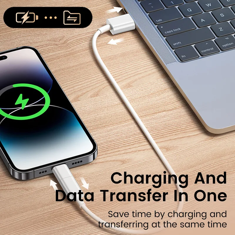 Olaf USB Type C To Lightning Adapter For iOS Male to USB C Female Converter for iPhone 14 13 PC Macbook Fast Charging ad image 4