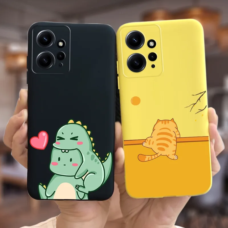 For Xiaomi Redmi Note 12 4G Case Cute Cartoon Painted Cover Soft Silicone Phone Case For Redmi Note 12 Pro Plus Note12 5G Fundas - image 4