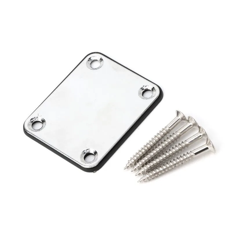 Electric Guitar Reinforcement Plate Connecting Plate For ST/Tele Electric Guitar BASS Neck Body Square Plate Guitar Acce image 2