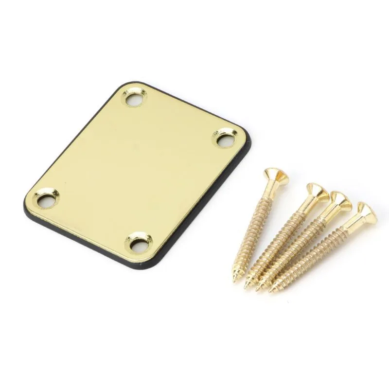 Electric Guitar Reinforcement Plate Connecting Plate For ST/Tele Electric Guitar BASS Neck Body Square Plate Guitar Acce image 3