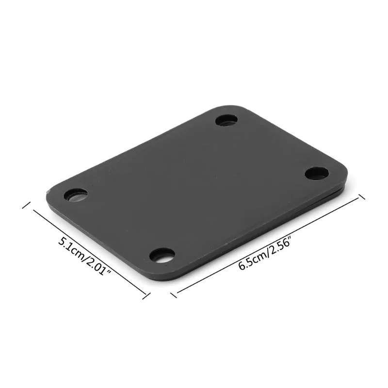 Electric Guitar Reinforcement Plate Connecting Plate For ST/Tele Electric Guitar BASS Neck Body Square Plate Guitar Acce image 5