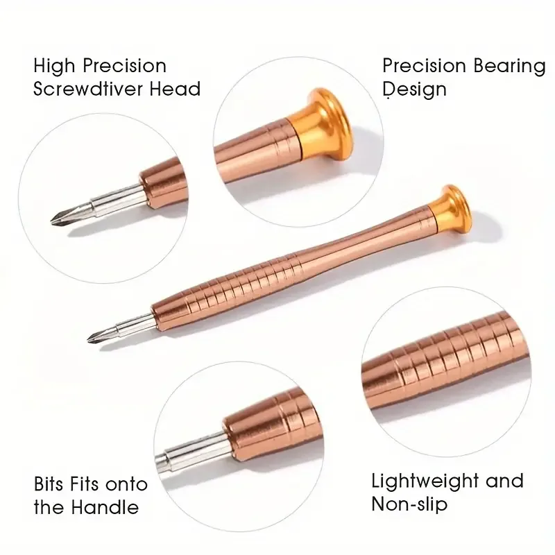 1 Set, Precision Screwdriver Set, 25 In 1 Repair Tool Kit, Small Screwdriver Set, Star/Y-type/Flat-blade/Triangle Screwd image 4