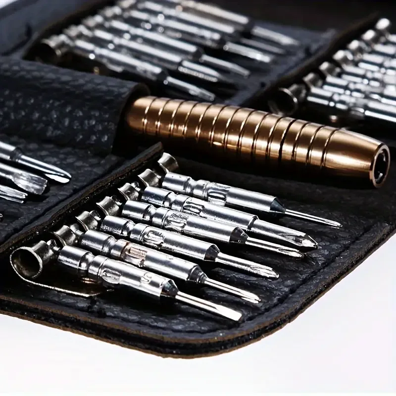 1 Set, Precision Screwdriver Set, 25 In 1 Repair Tool Kit, Small Screwdriver Set, Star/Y-type/Flat-blade/Triangle Screwd image 6