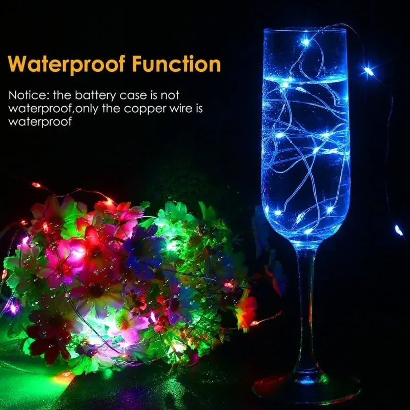 1M 2M 3M 5M 10M 20M 30M Copper Wire LED String lights Holiday lighting Fairy Garland For Christmas Tree Wedding Party Decoration - image 3