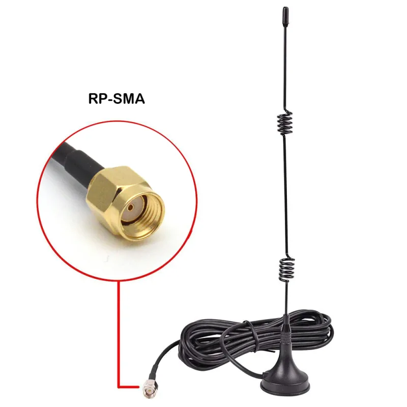 2.4G/5G Magnetic Base 12dBi Indoor External Antenna with RP-SMA Connector for  Wifi Router Modem Antenna GR174 3 Meter C image 4