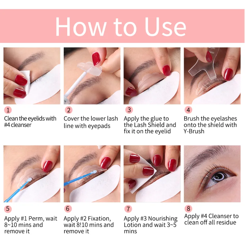ICONSIGN Upgrade Version Lash Lift Kit Lifting Eyelashes Lasting 6-8 Weeks Lash Perm Eyelash Enhancer Makeup Tools image 4