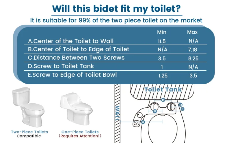 SAMODRA Non-Electric Bidet - Self Cleaning Dual Nozzle (Frontal and Rear Wash) Water Bidet Toilet Seat Attachment detail 4