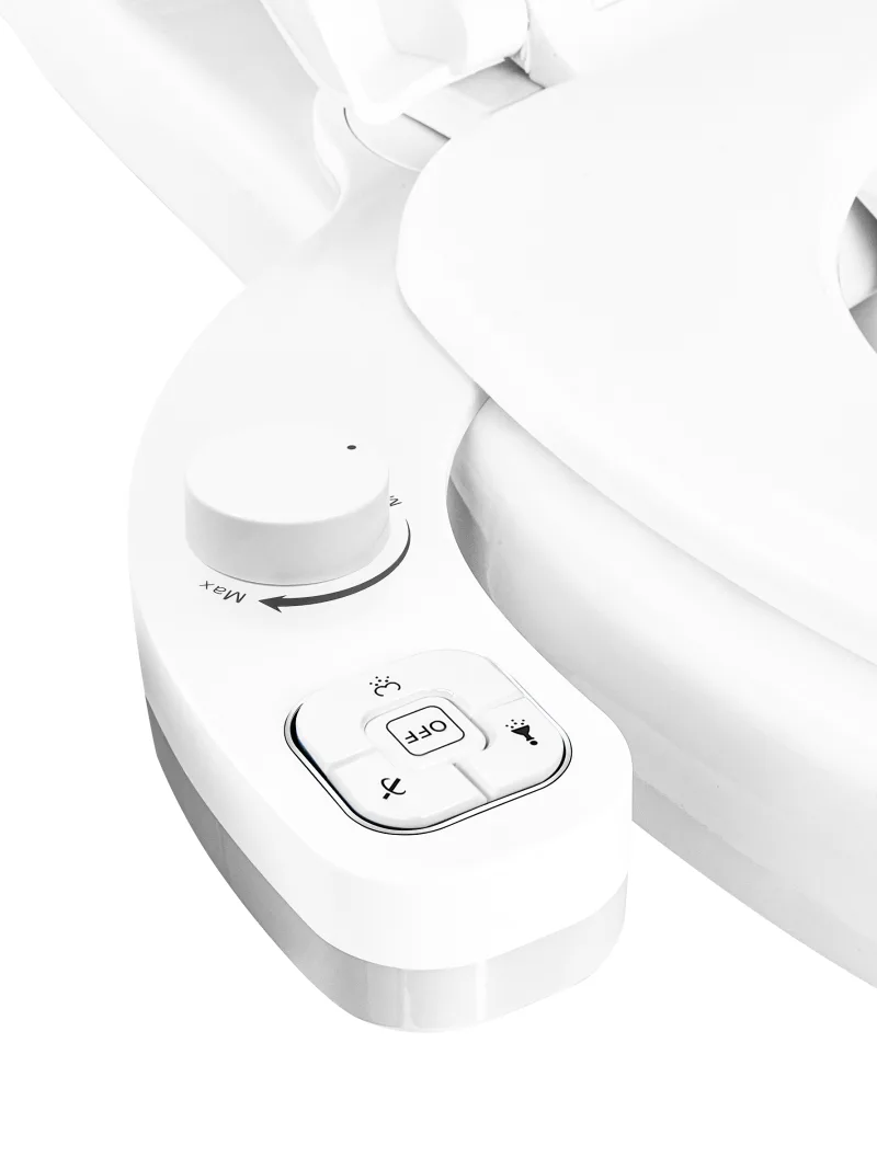 SAMODRA Non-Electric Bidet - Self Cleaning Dual Nozzle (Frontal and Rear Wash) Water Bidet Toilet Seat Attachment detail 7