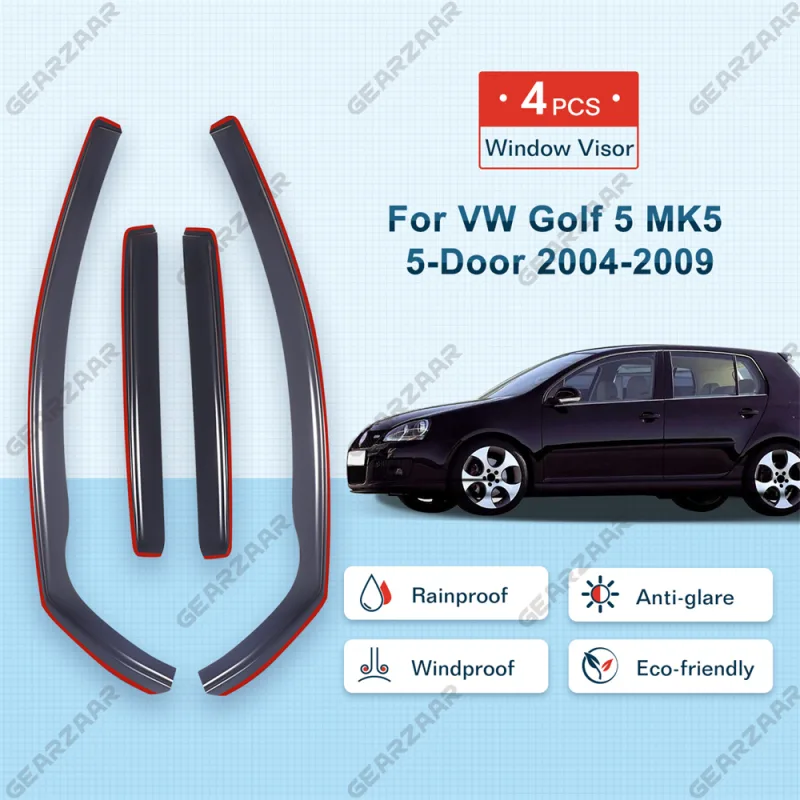 Wind Deflectors for VW Golf V Mk5 image 6