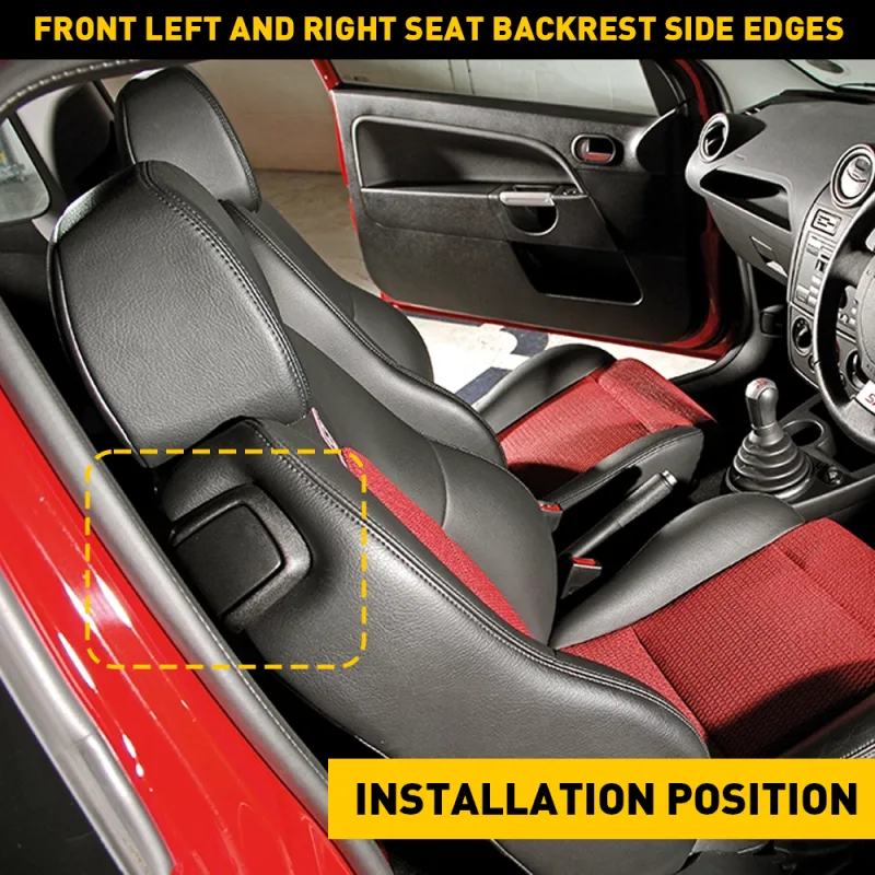 2Pcs Seat Tilt Handle Left/Right For Ford Fiesta Mk6-3 door Version  2002 2003 2004 2005 2006 2007 2008 Hand Stable Seat image 2