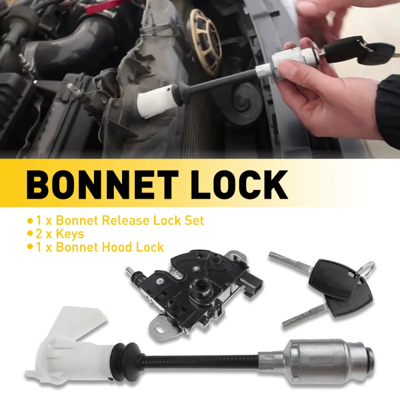 Hood Release Handle Kit for Ford Focus MK2 image 1