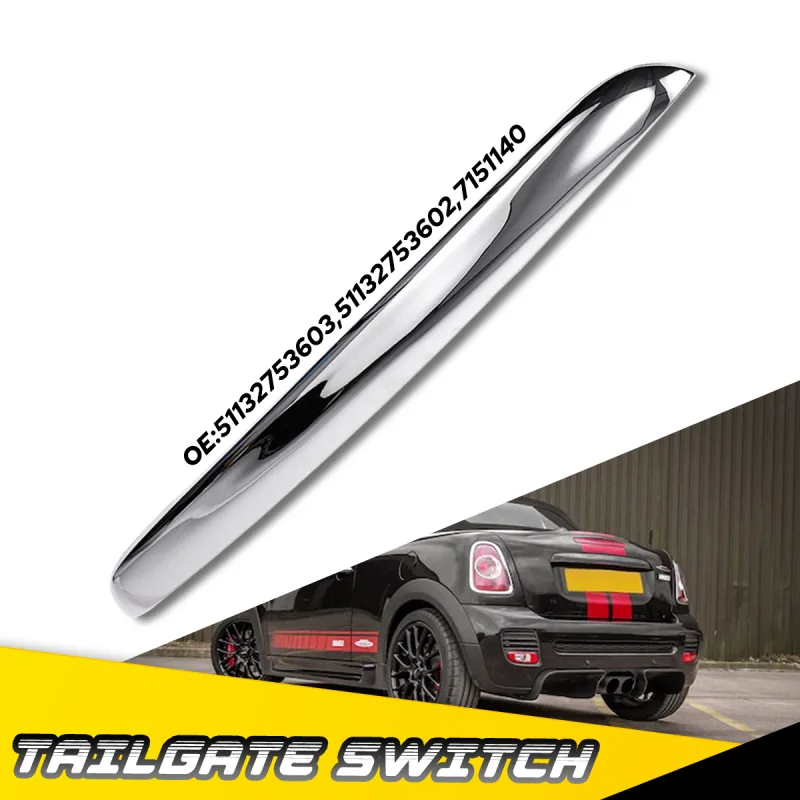 Tailgate Trunk Switch Opener Release High Quality Rear Hatch Lift Gate Release Switch For MINI Convertible Clubman Hatch image 5