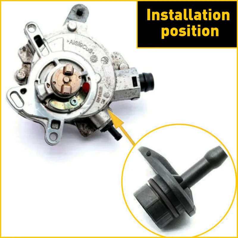 1PC Vacuum Pump Valve Repair Kit Fits For Ford Focus CB8 Transit/Tourneo Courier B-Max CB2 Fiesta Mondeo CNG Car accesso image 3