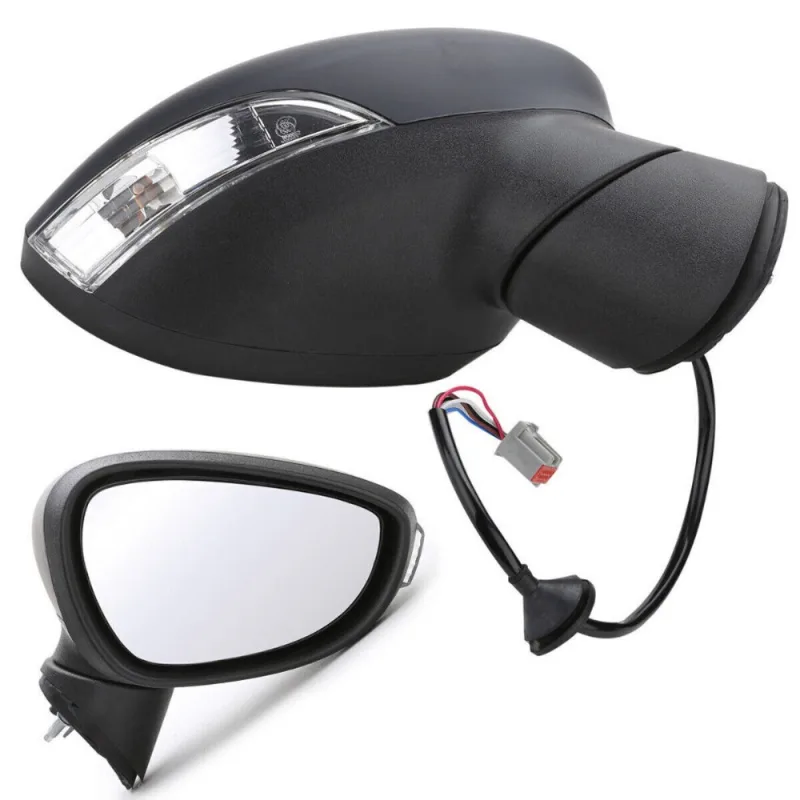 Ford Fiesta Mk7 2008-2012 Electric Door Wing Mirror Primed Drivers Side Right image 5