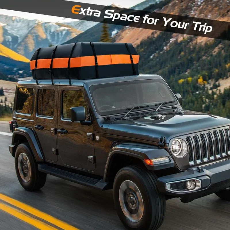 595L Waterproof Car Roof Bag Carrier image 6