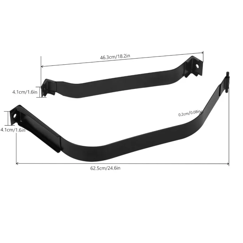 FUEL TANK SUPPORT STRAPS X2 For NISSAN NAVARA D40 PATHFINDER R51 2.5 DCI 2006-2016 image 6