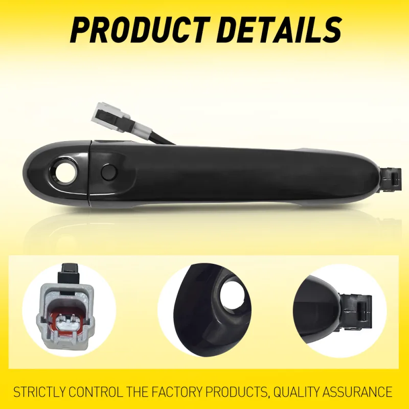 Exterior Door Handle Keyless Entry Fits For Nissan Juke (F15) 2010 2011 2012 2013 2014 2015 2016 2017 2018 2019 Front Ri image 3